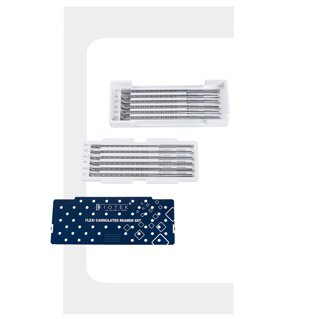 Flexi Cannulated Reamers Set